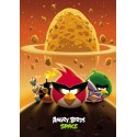 Блокнот "Angry Birds ", А4, 80 л., оранжевый