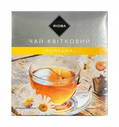 Чай Rioba Ромашка квітковий 50х1.3г