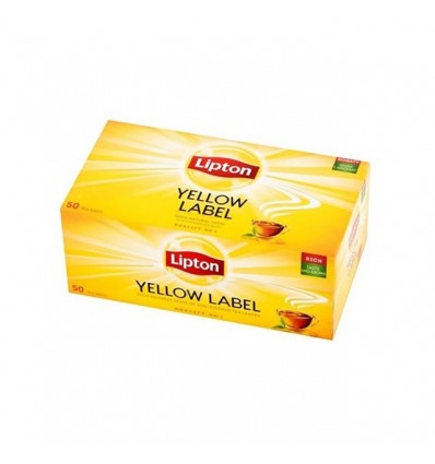 Чай Lipton Yellow Label черный байховый 50х2г