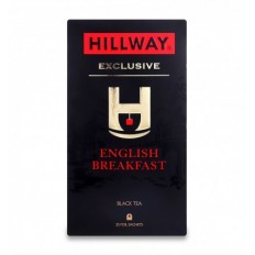 Чай Hillway чорний English breakfast Exclusive 25×2г