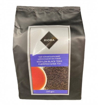 Чай Rioba Ceylon Black Teа чорний 250 г