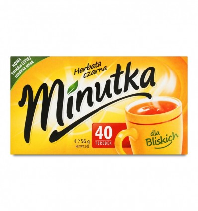 Чай чорний Minutka 40х1,4 г