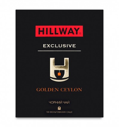 Чай черный Golden Ceylon Hillway Exclusive 100×2г