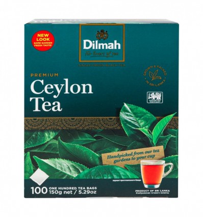 Чай Dilmah Premium чорний цейлонський байховий 100х1.5г