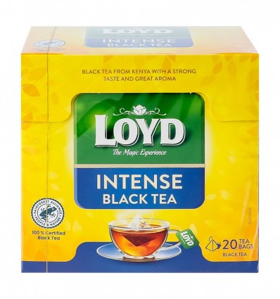 Чай Loyd Intense черный 20х2г