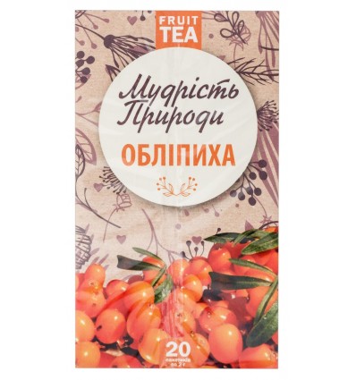 Чай Поліський чай Мудрість Природи Обліпиха 20х2г