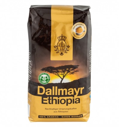 Кофе Dallmayr Ethiopia натуральный жареный в зернах 500г