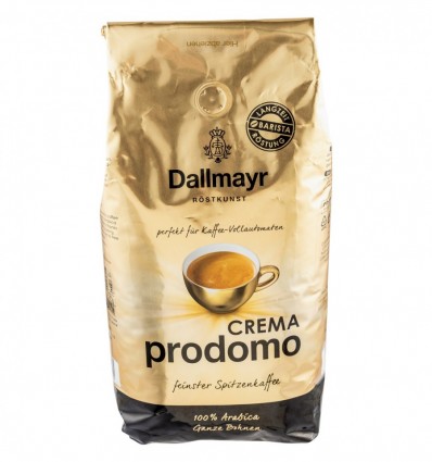 Кофе Dallmayr Crema Prodomo натуральный жареный в зернах 1кг