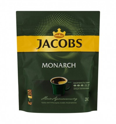 Кофе Jacobs Monarch растворимый сублимированный 30г