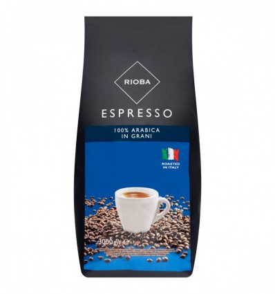 Кофе Rioba Espresso жареный в зернах 3кг