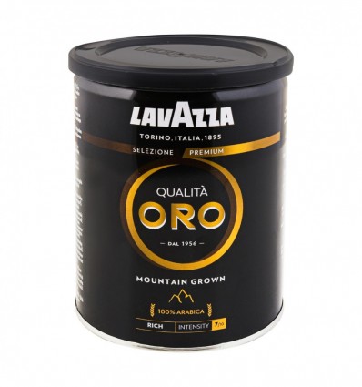 Кофе Lavazza Qualita Oro Mountain Grown жареный молотый 250г