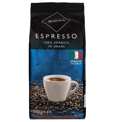 Кофе Rioba Espresso натуральный жареный в зернах 1кг