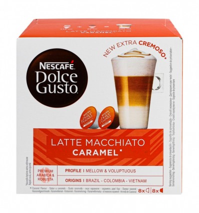 Кофе Nescafe Dolce Gusto Latte Caramel 8 порций