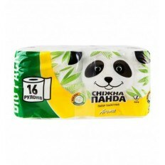 Папір туалетний Сніжна панда Aroma 2-шаровий 16шт