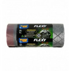 Пакеты для мусора Фрекен Бок Flexy с затяжкой 35л 10шт
