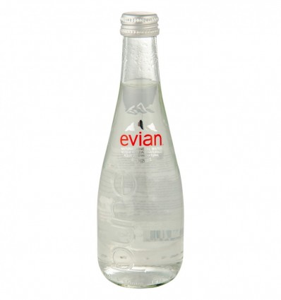 Вода Evian минеральная негазированная в стекле New 0,33л
