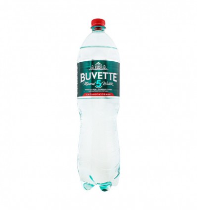 Вода минеральная Buvette 5 сильногазиров лечебно-столовая 1.5л