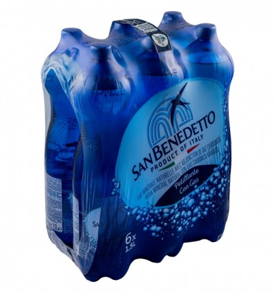 Вода мінеральна San Benedetto слабогазована 1,5л