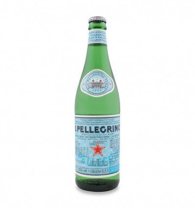 Вода газированная S.Pellegrino скло 0.5л