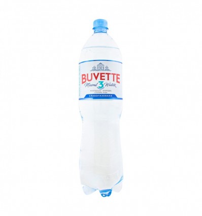 Вода минеральная Buvette №3 слабогазированная 1.5л
