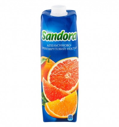 Нектар Sandora Апельсиново-грейпфрутовий 0,95л