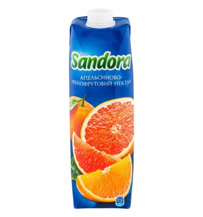 Нектар Sandora Апельсиново-грейпфрутовый 0,95л