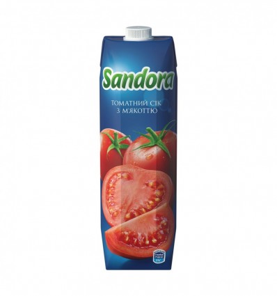 Сік Sandora томатний з м`якоттю 0.95л