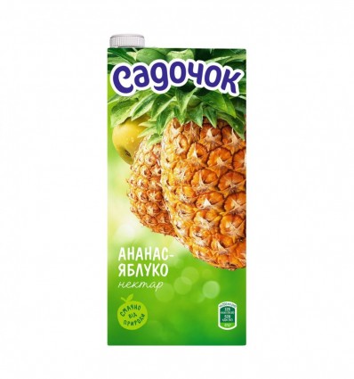 Нектар Садочок Ананасово-яблучний 0,95л