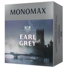 Чай черный МОНОМАХ "EARL GREY" 100х2г, пакет ( mn.70034 )