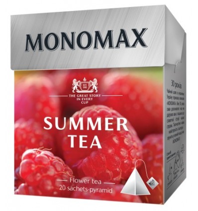 Чай МОНОМАХ SUMMER TEA бленд цветочного и фруктового 20х2г, пакет
