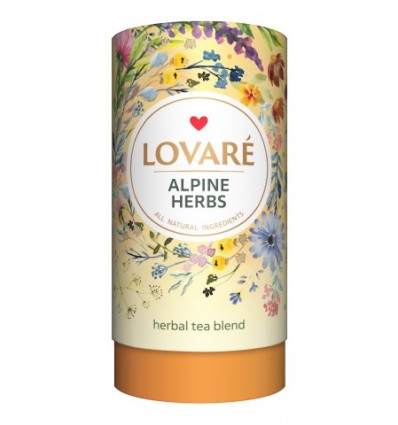 Чай трав'яний LOVARE "Alpine herbs" 80г, лист