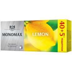 Чай чорний МОNOМАХ "LEMON" 45х1.5г, пакет ( mn.76692 )