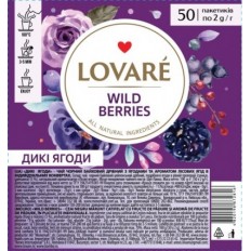 Чай чорний LOVARE "Wild berry" 50х2г, пакет