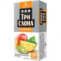 Чай чорний ТРИ СЛОНА "Екзотика" 20х1.5г пакет