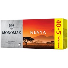 Чай черный МОНОМАХ "KENYA" 45х2г, пакет ( mn.74216 )