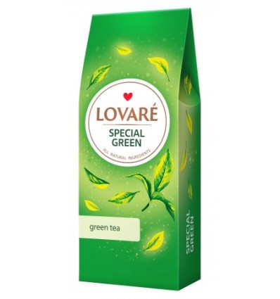 Чай зелений LOVARE "Special Green" 80г, лист