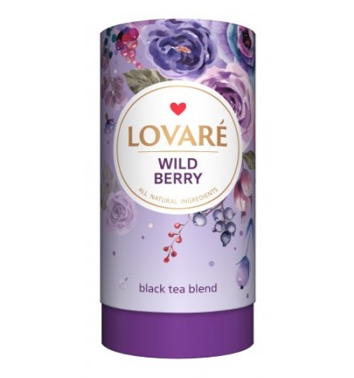 Чай черный LOVARE "Wild berry" 80г, лист