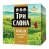 Чай черный ТРИ СЛОНА GOLD 100г, лист