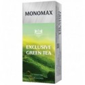 Чай зелений МОНОМАХ EXCLUSIVE GREEN TEA 25х1.5г, пакет