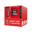 Набір ТРИ СЛОНА "Пакетований чай 150х2г + чашка"