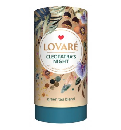 Чай зелений LOVARE "Cleopatra's night" 80г, лист