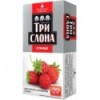 Чай чорний ТРИ СЛОНУ "Суниця" 20х1.5, пакет