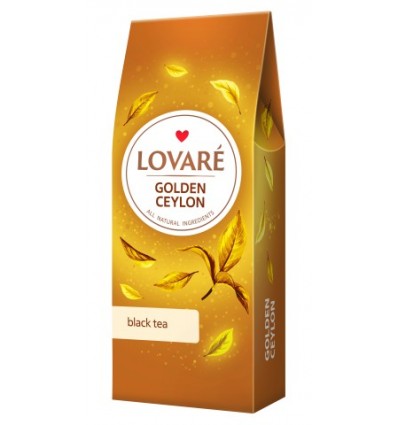 Чай чорний LOVARE "Golden Ceylon" 80г, лист ( lv.01816 )