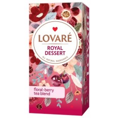 Чай квітковий LOVARE "Королівський десерт" 24х1.5г, пакет ( lv.71123 )