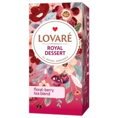 Чай цветочный LOVARE "Королевский десерт" 24х1.5г, пакет