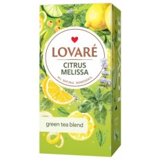 Чай зелений LOVARE "Citrus Melissa" 24х1.5г, пакет ( lv.76845 )