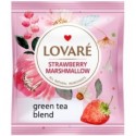 Чай зеленый LOVARE "Strawberry marshmallow" 25х2г, пакет