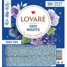 Чай LOVARE "1001 Nights" бленд чорного та зеленого 50х2г, пакет
