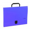 Портфель пластиковый A4 Economix на застежке, 1 отделение, фиолетовый
