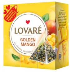 Чай зеленый LOVARE "Golden Mango" 15х2г пакет